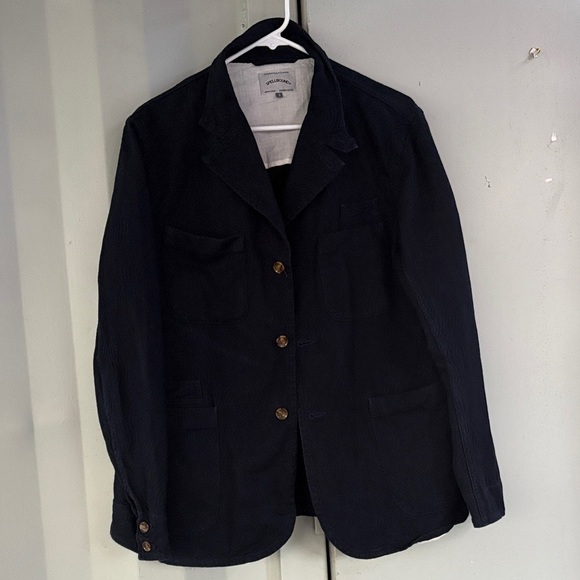 spellbound Other - Unbranded Men's Navy Lightweight Shirt Jacket